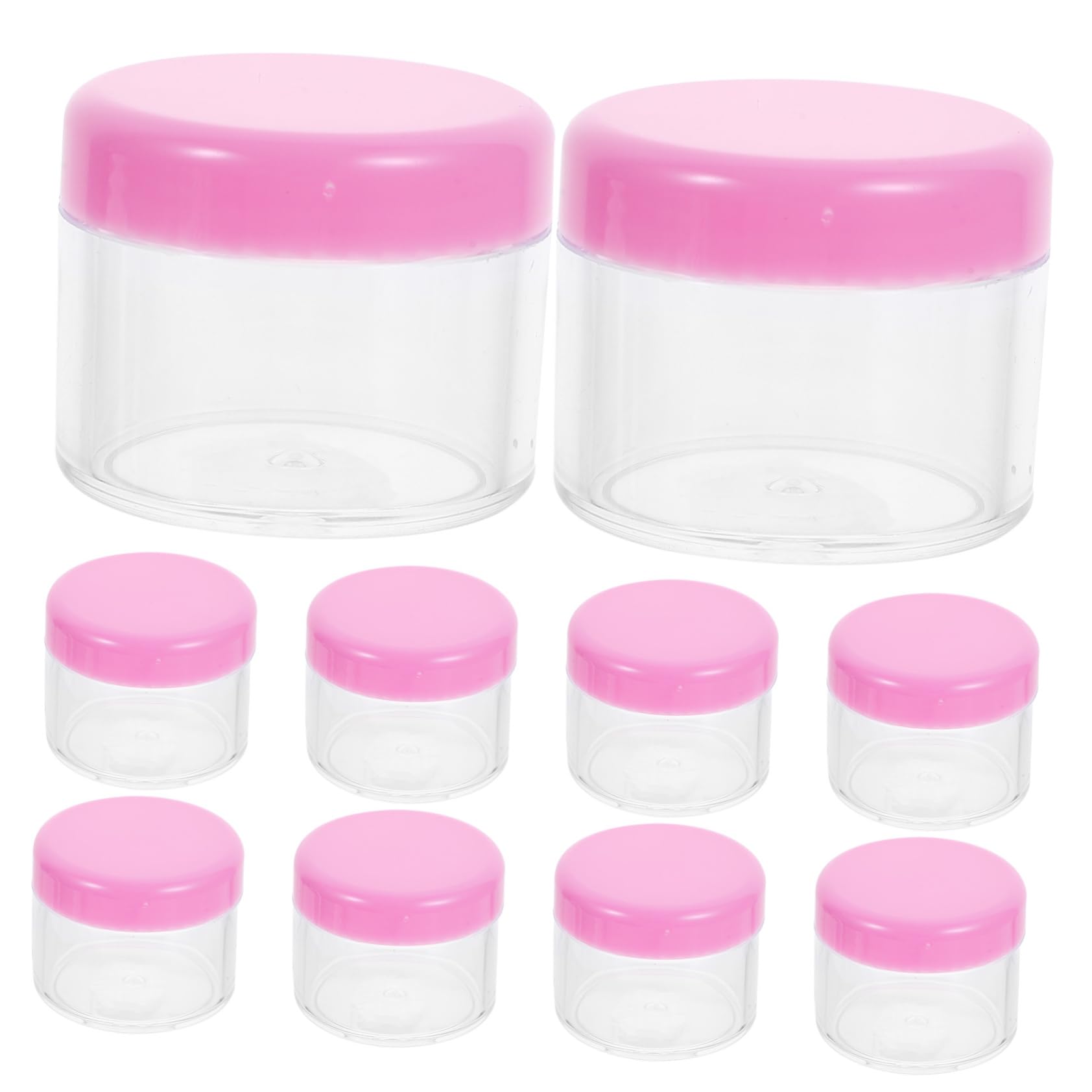 Amazon.co.jp: BELLIFFY 12個蓋付き空のクリーム容器 小型化粧品用